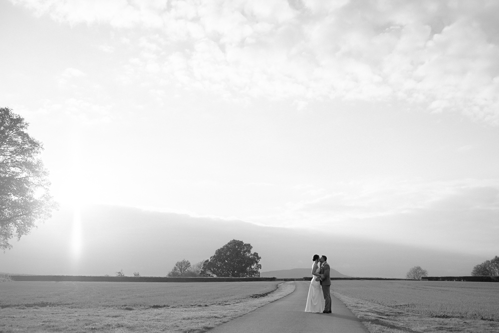 Llantilio House Wedding Golden Hour Couple Portraits