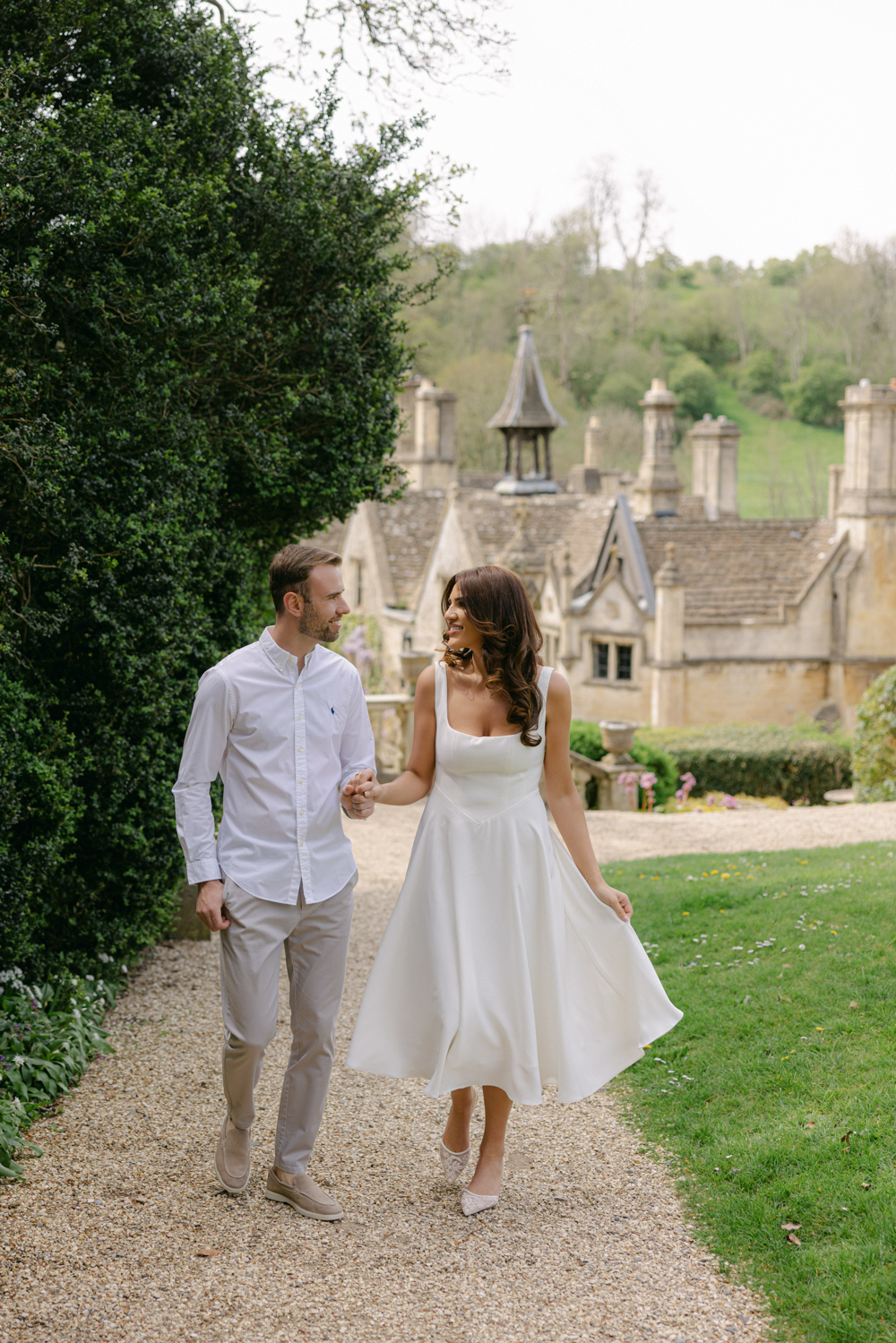 The Manor House Castle Combe Engagement Session | Cotswolds Wedding Photographer